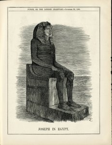 Ilustração de John Tenniel (1820-1914) em Punch de John Tenniel
