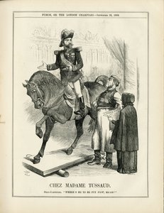 Ilustração de John Tenniel (1820-1914) em Punch de John Tenniel