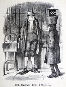 Desenho animado John Tenniel intitulado "Limited Liability Companys" (Sociedades de Responsabilidade Limitada) de John Tenniel