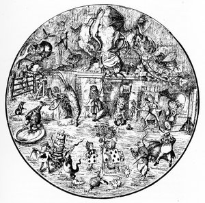 As ilustrações de John Tenniel de Alice no País das Maravilhas de John Tenniel