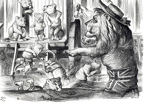 Os conselhos de Punch para os turistas britânicos de férias à beira-mar de John Tenniel