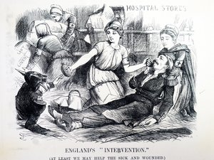 A Guerra Franco-Prussiana. de John Tenniel