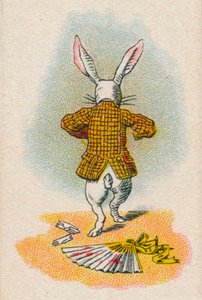 O coelho fugindo, 1930 de John Tenniel