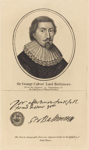 Sir George Calvert, Lord Baltimore de John Thane