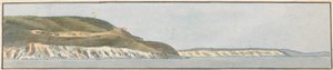 Dunmose, Oeste por Norte (um de cinco desenhos numa só montagem) de John Thomas Serres