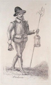 Guardião do c.1680 (gravura) de John Thomas Smith