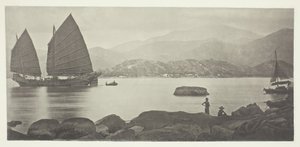 A Canton Trading Junk, c. 1868. de John Thomson