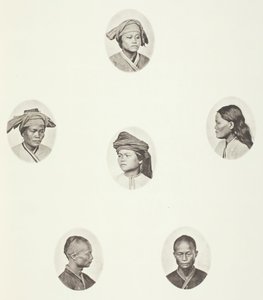 Cabeça Fêmea Pepohoan, Cabeça Fêmea Pepohoan, Cabeça Fêmea Pepohoan, Cabeça Fêmea Pepohoan..., c. 1868. de John Thomson