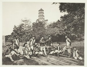 Tartar Soldiers, c. 1868. de John Thomson