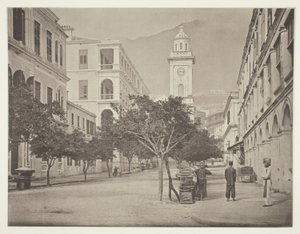 A Torre do Relógio, Hong-Kong de John Thomson
