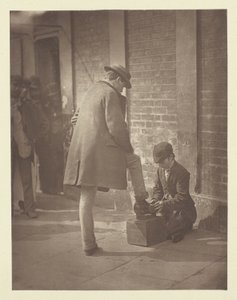 O sapato independente-preto de John Thomson
