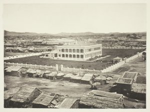 The Old Factory Site, Canton, c. 1868. de John Thomson
