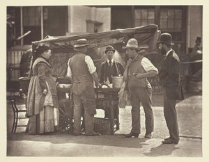 O Vendedor de Conchas, 1881. de John Thomson