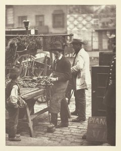 O serralheiro da rua, 1881. de John Thomson