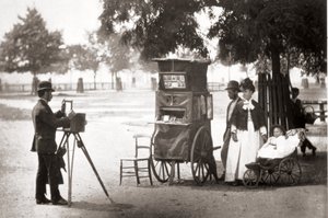 Waiting for Hire, de &39;Street Life in London&39;, de J. Thomson e Adolphe Smith, 1877 de John Thomson