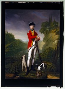 Retrato do Sr. John the Ophilus Rawdon-Hastings de John Trotter