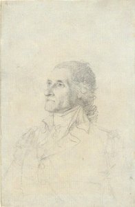 (Homem não identificado - possivelmente Washington?) de John Trumbull
