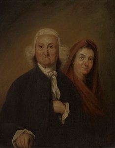 Governador Jonathan Trumbull, Sr., e Faith Robinson Trumbull (1710 de John Trumbull