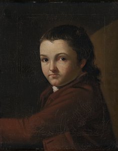 Jabez Huntington, Jr. (sobrinho do artista) (1767-1848), B.A. 1784 de John Trumbull
