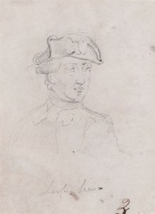 Major General Charles Lee, estudo para proposta de John Trumbull
