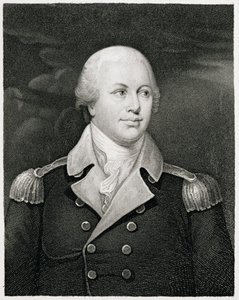 Major General Nathaniel Greene (1742-86), gravado por John B. Forrest (1814-70) de John Trumbull
