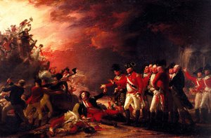A surtida efectuada pela guarnição de Gilbraltar de John Trumbull