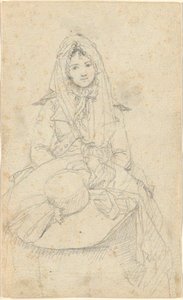 Sem título, do fólio: Sketches in France & Germany, uma das 22 folhas do Folio B de John Trumbull