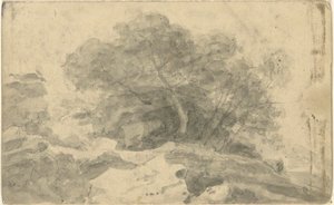 Sem título, a partir de fólio: Vistas perto de Banho de John Trumbull