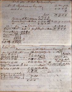 Detalhes do foguete do caderno Rastricks, Rainhill Trials, 1829 de John Urpeth Rastrick