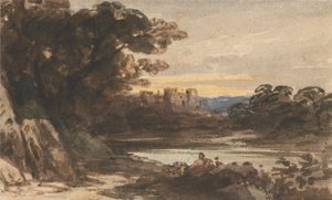 Castelo Barnard, Condado de Durham de John Varley