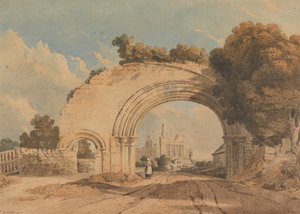Abadia de Byland, Yorkshire de John Varley