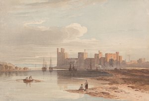 Castelo de Carnarvon de John Varley