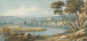 Castelo de Chepstow de John Varley