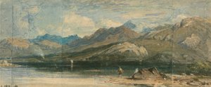Llyn Dinas, País de Gales do Norte de John Varley
