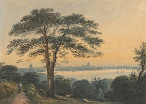Londres do Tamisa de John Varley