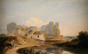 Castelo de Redland de John Varley