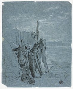 Stockade perto da costa de John Varley