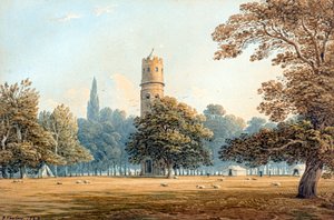 A Torre em Berkhampstead de John Varley