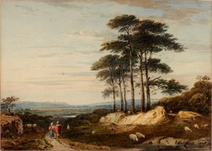 Paisagem, 1835.