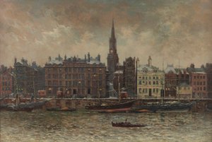 Cais, Newcastle upon Tyne, 1886 de John Wallace