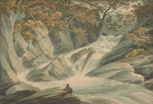 Hafod: Parte superior da Cascata de John Warwick Smith