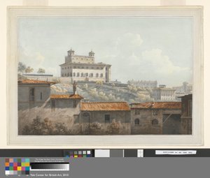 A Villa Medici, Roma de John Warwick Smith