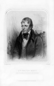 Sir Walter Scott, 1º Baronete, romancista e poeta histórico escocês, 1870. de John Watson Gordon