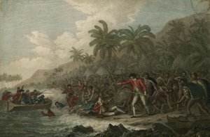 A morte do capitão James Cook em 14 de fevereiro de 1779, 1785