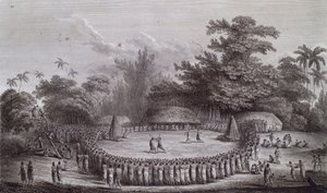 Ilhas Tonga: Cerimônia de boas vindas para o Capitão James Cook