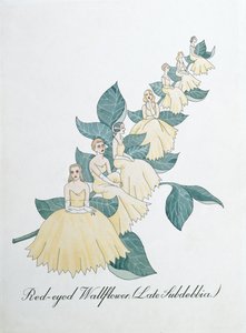 Invisível de olhos vermelhos (Late Subdebbia), ilustração de 