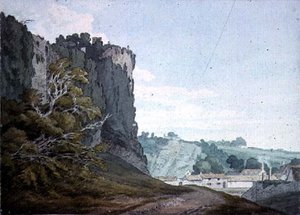 Parte do Castelo de Chepstow, Monmouthshire de John White Abbott