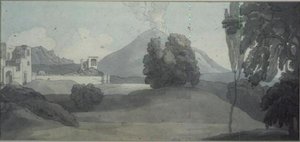 Vesúvio, Nápoles de John White Abbott