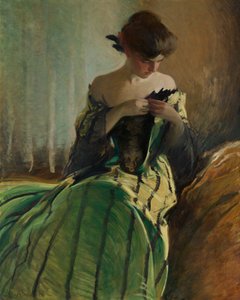Estude em preto e verde, 1906.