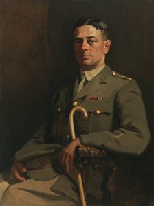 Retrato de sargento. GH Mullin, VC, 1914-19 de John William Beatty